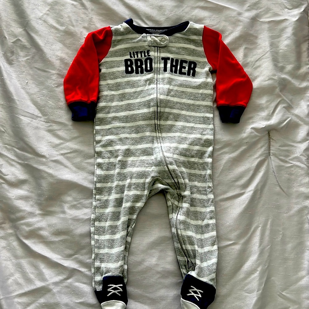 Carter’s Little Brother Footie PJs